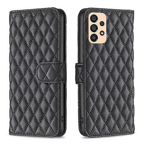 Funda de Cuero Cartera con Soporte Carcasa B11F para Samsung Galaxy A33 5G Negro