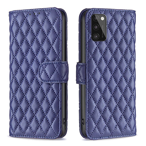 Funda de Cuero Cartera con Soporte Carcasa B11F para Samsung Galaxy A41 Azul