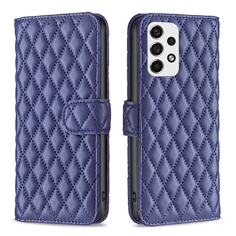 Funda de Cuero Cartera con Soporte Carcasa B11F para Samsung Galaxy A53 5G Azul