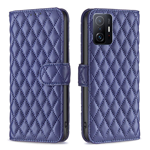 Funda de Cuero Cartera con Soporte Carcasa B11F para Xiaomi Mi 11T Pro 5G Azul