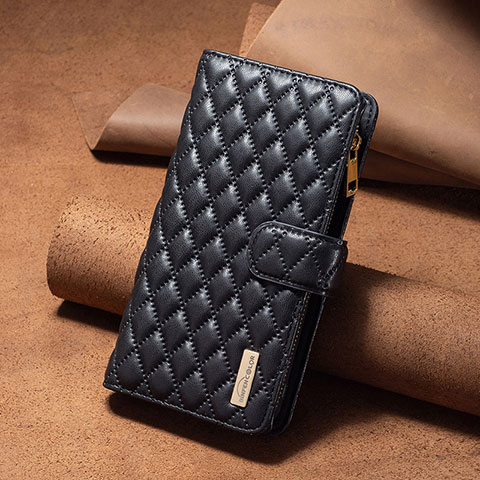 Funda de Cuero Cartera con Soporte Carcasa B12F para Xiaomi Redmi 11A 4G Negro