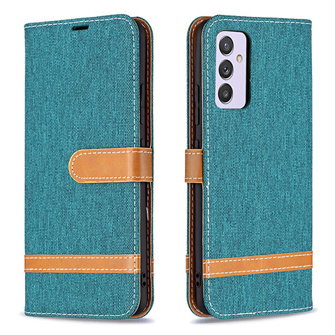 Funda de Cuero Cartera con Soporte Carcasa B16F para Samsung Galaxy A24 4G Verde