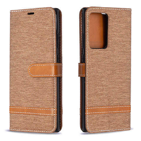 Funda de Cuero Cartera con Soporte Carcasa B16F para Samsung Galaxy Note 20 Ultra 5G Oro