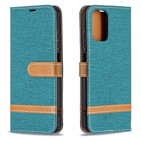 Funda de Cuero Cartera con Soporte Carcasa B16F para Xiaomi Redmi Note 11 SE India 4G Verde