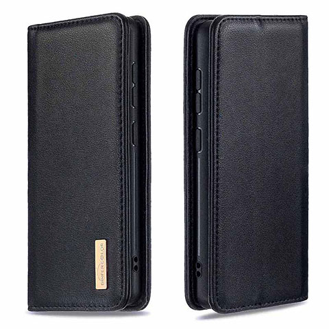 Funda de Cuero Cartera con Soporte Carcasa B17F para Samsung Galaxy Note 20 5G Negro