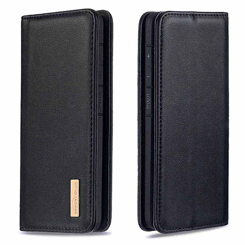 Funda de Cuero Cartera con Soporte Carcasa B17F para Samsung Galaxy S20 Ultra 5G Negro