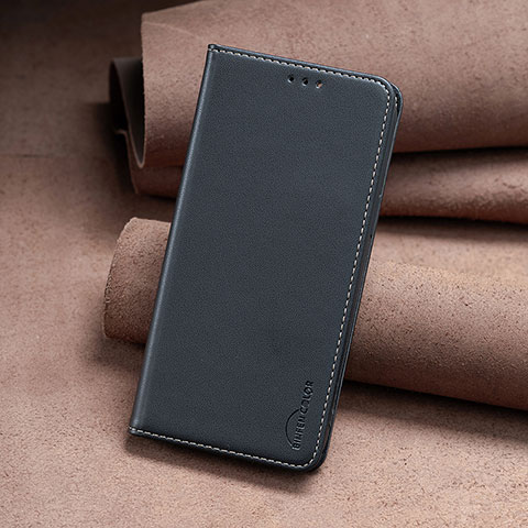 Funda de Cuero Cartera con Soporte Carcasa B23F para Xiaomi Redmi Note 13 5G Negro