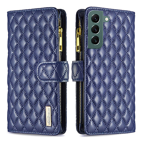 Funda de Cuero Cartera con Soporte Carcasa BF1 para Samsung Galaxy S23 5G Azul