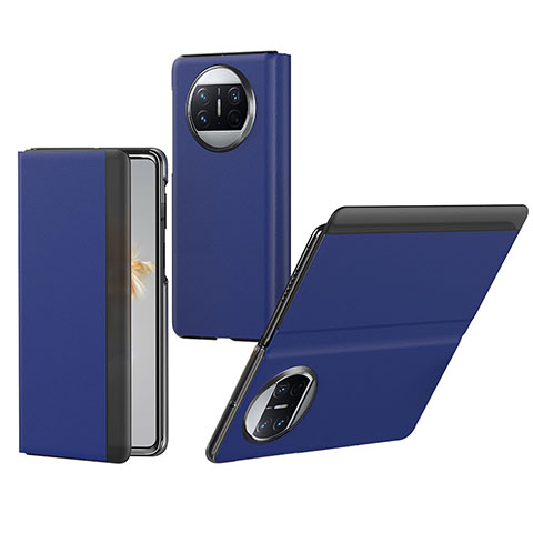 Funda de Cuero Cartera con Soporte Carcasa BH1 para Huawei Mate X5 Azul