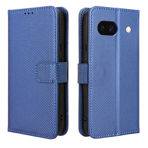 Funda de Cuero Cartera con Soporte Carcasa BY1 para Google Pixel 8a 5G Azul