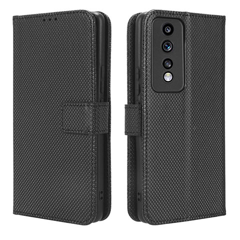 Funda de Cuero Cartera con Soporte Carcasa BY1 para Huawei Honor 80 GT 5G Negro