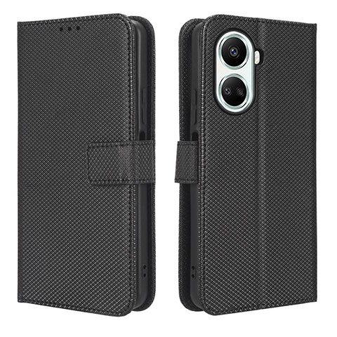 Funda de Cuero Cartera con Soporte Carcasa BY1 para Huawei Nova 10 SE Negro