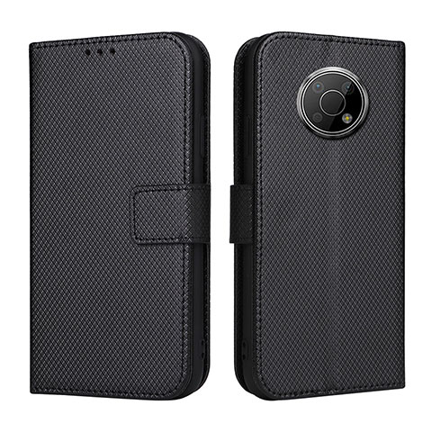 Funda de Cuero Cartera con Soporte Carcasa BY1 para Nokia G300 5G Negro