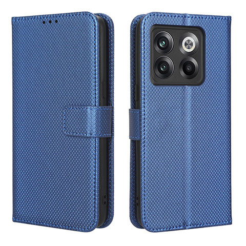 Funda de Cuero Cartera con Soporte Carcasa BY1 para OnePlus Ace Pro 5G Azul