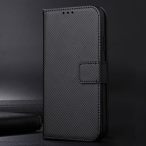 Funda de Cuero Cartera con Soporte Carcasa BY1 para Sharp Aquos Sense6 Negro