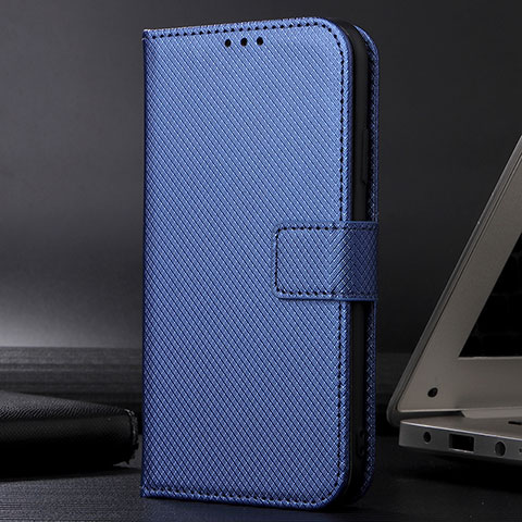 Funda de Cuero Cartera con Soporte Carcasa BY1 para Xiaomi Redmi Note 10 Pro 5G Azul