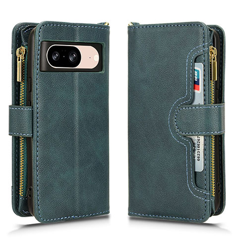 Funda de Cuero Cartera con Soporte Carcasa BY2 para Google Pixel 8 5G Verde