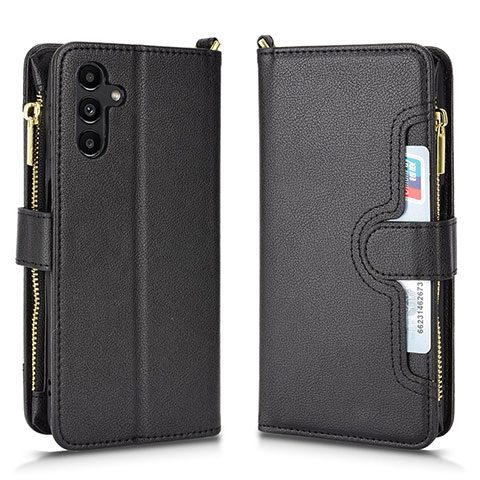 Funda de Cuero Cartera con Soporte Carcasa BY2 para Samsung Galaxy A13 5G Negro