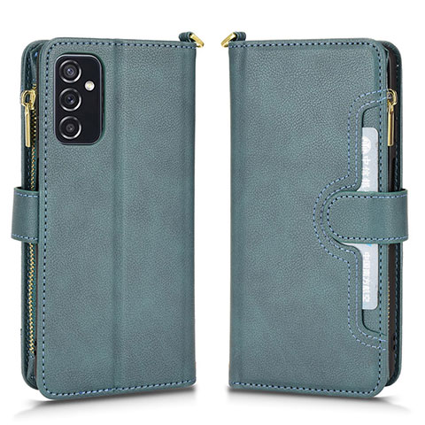 Funda de Cuero Cartera con Soporte Carcasa BY2 para Samsung Galaxy M52 5G Verde