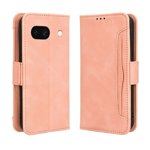 Funda de Cuero Cartera con Soporte Carcasa BY3 para Google Pixel 8a 5G Rosa