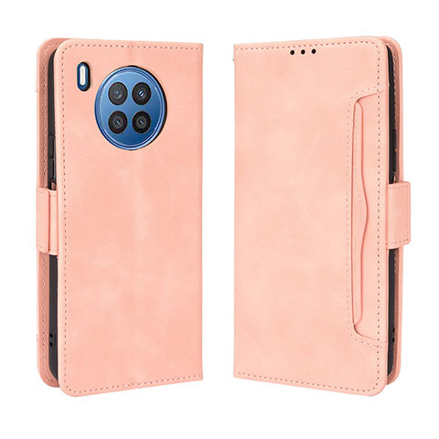 Funda de Cuero Cartera con Soporte Carcasa BY3 para Huawei Honor 50 Lite Rosa