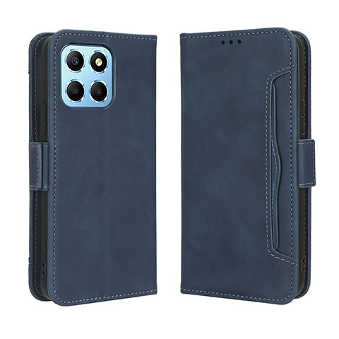 Funda de Cuero Cartera con Soporte Carcasa BY3 para Huawei Honor 70 Lite 5G Azul