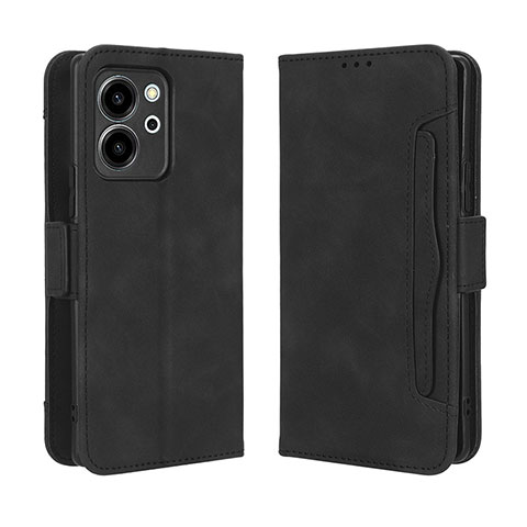 Funda de Cuero Cartera con Soporte Carcasa BY3 para Huawei Honor 80 SE 5G Negro