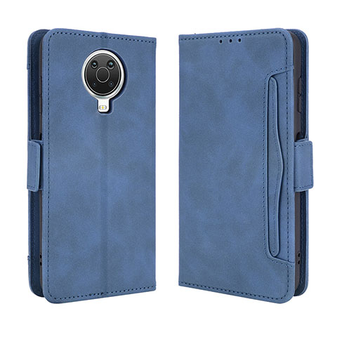 Funda de Cuero Cartera con Soporte Carcasa BY3 para Nokia 6.3 Azul