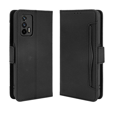 Funda de Cuero Cartera con Soporte Carcasa BY3 para Realme GT Neo 2T 5G Negro