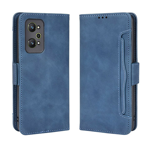 Funda de Cuero Cartera con Soporte Carcasa BY3 para Realme GT Neo 3T 5G Azul