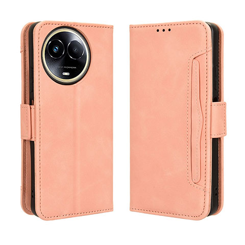 Funda de Cuero Cartera con Soporte Carcasa BY3 para Realme V50s 5G Rosa