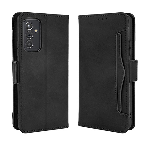 Funda de Cuero Cartera con Soporte Carcasa BY3 para Samsung Galaxy A05s Negro