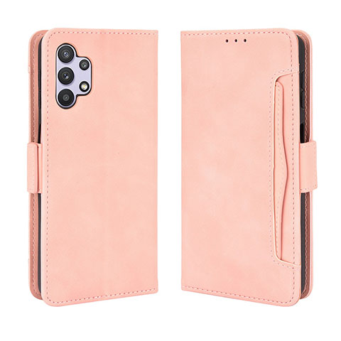 Funda de Cuero Cartera con Soporte Carcasa BY3 para Samsung Galaxy A32 4G Rosa