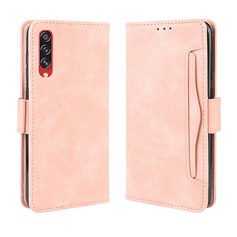 Funda de Cuero Cartera con Soporte Carcasa BY3 para Samsung Galaxy A70S Rosa