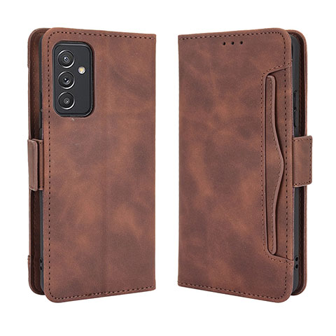 Funda de Cuero Cartera con Soporte Carcasa BY3 para Samsung Galaxy F54 5G Marron