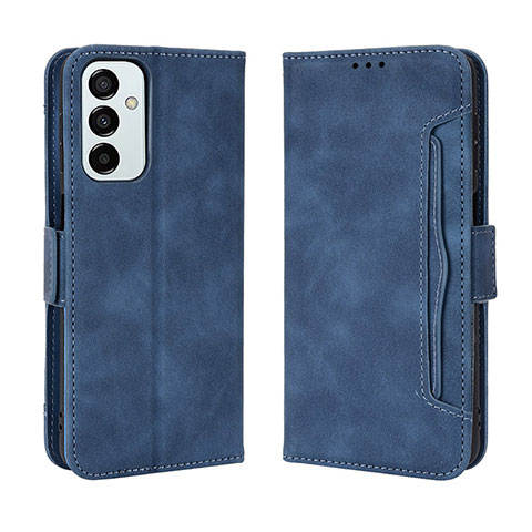 Funda de Cuero Cartera con Soporte Carcasa BY3 para Samsung Galaxy M23 5G Azul