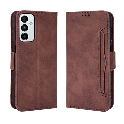 Funda de Cuero Cartera con Soporte Carcasa BY3 para Samsung Galaxy M23 5G Marron