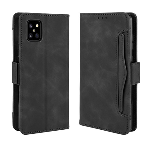 Funda de Cuero Cartera con Soporte Carcasa BY3 para Samsung Galaxy Note 10 Lite Negro