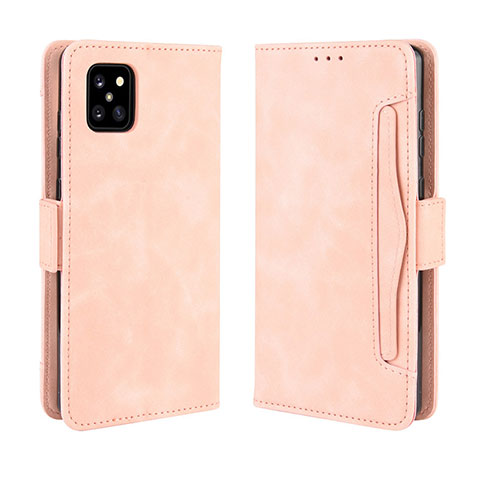 Funda de Cuero Cartera con Soporte Carcasa BY3 para Samsung Galaxy Note 10 Lite Rosa