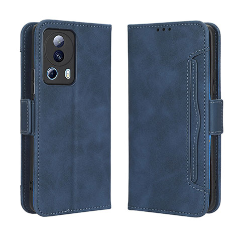 Funda de Cuero Cartera con Soporte Carcasa BY3 para Xiaomi Civi 2 5G Azul