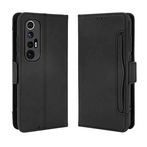 Funda de Cuero Cartera con Soporte Carcasa BY3 para Xiaomi Mi 10S 5G Negro