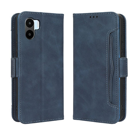 Funda de Cuero Cartera con Soporte Carcasa BY3 para Xiaomi Redmi A2 Azul