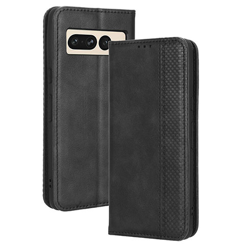 Funda de Cuero Cartera con Soporte Carcasa BY4 para Google Pixel 7 Pro 5G Negro