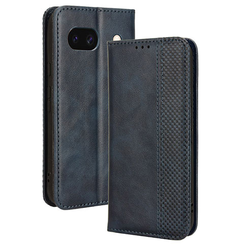 Funda de Cuero Cartera con Soporte Carcasa BY4 para Google Pixel 8a 5G Azul