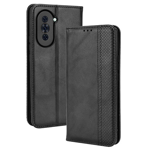 Funda de Cuero Cartera con Soporte Carcasa BY4 para Huawei Nova 10 Negro