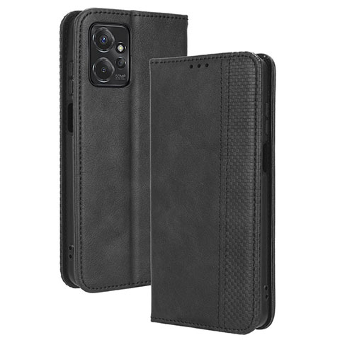 Funda de Cuero Cartera con Soporte Carcasa BY4 para Motorola Moto G Power 5G (2023) Negro