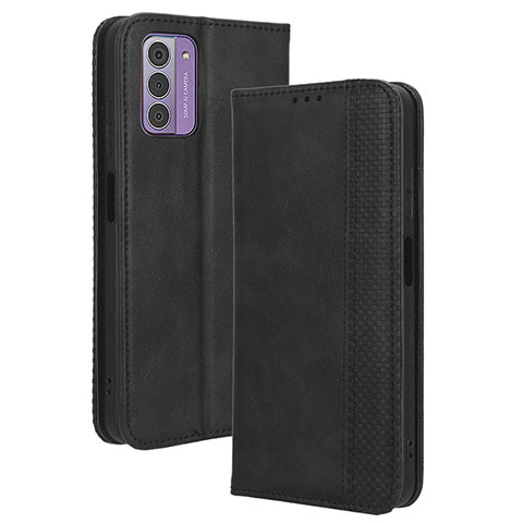 Funda de Cuero Cartera con Soporte Carcasa BY4 para Nokia G42 5G Negro