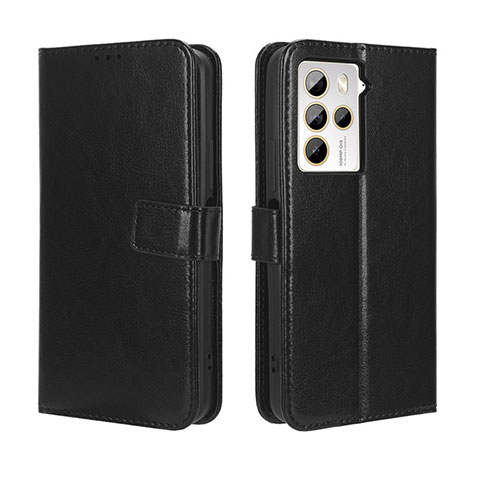 Funda de Cuero Cartera con Soporte Carcasa BY5 para HTC U23 Pro 5G Negro