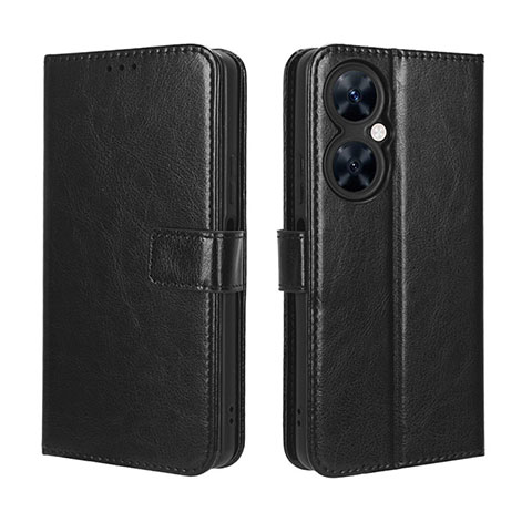 Funda de Cuero Cartera con Soporte Carcasa BY5 para Huawei Nova 11i Negro