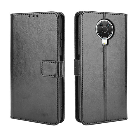 Funda de Cuero Cartera con Soporte Carcasa BY5 para Nokia 6.3 Negro